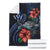 Kosrae Polynesian Premium Blanket - Blue Turtle Hibiscus - Polynesian Pride