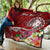 Fiji Custom Personalised Premium Quilt - Turtle Plumeria (Red) - Polynesian Pride