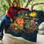 Nauru Polynesian Personalised Premium Quilt - Legend of Nauru (Blue) - Polynesian Pride