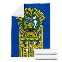 Solomon Islands Independence Anniversary 44th Years Blanket - LT12 - Polynesian Pride