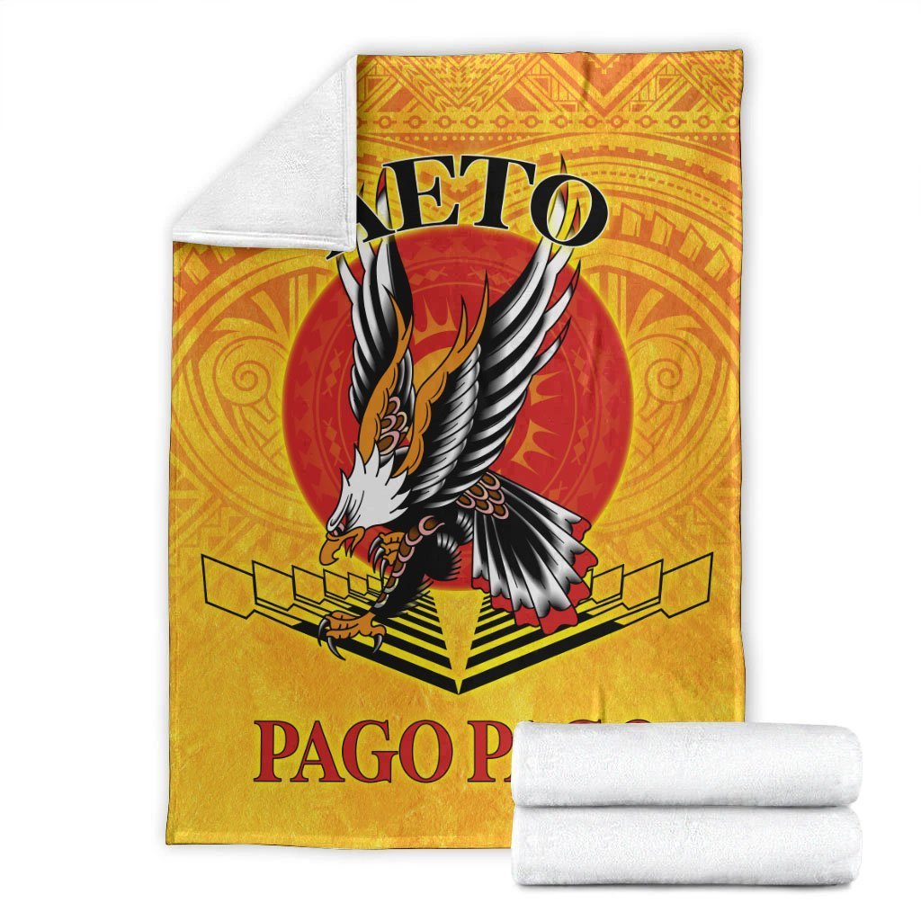 American Samoa Premium Blanket - Pago Pago Aeto (Ver 2) - Polynesian Pride