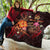 New Caledonia Polynesian Personalised Premium Quilt - Legend of New Caledonia (Red) - Polynesian Pride