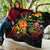 Papua New Guinea Polynesian Personalised Premium Quilt - Legend of Papua New Guinea (Reggae) - Polynesian Pride