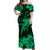 Hawaii Matching Dress and Hawaiian Shirt Polynesia Green Shark LT13 - Polynesian Pride