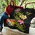 Tonga Polynesian Quilt - Plumeria Tribal - Polynesian Pride