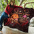 Chuuk Polynesian Personalised Premium Quilt - Legend of Chuuk (Red) - Polynesian Pride