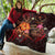 Chuuk Polynesian Premium Quilt - Legend of Chuuk (Red) - Polynesian Pride