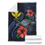 Hawaii Polynesian Premium Blanket - Blue Turtle Hibiscus - Polynesian Pride