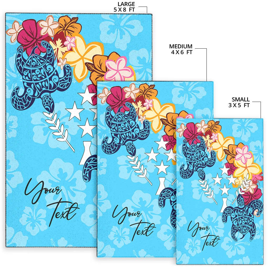 Kosrae Area Rug - Custom Personalised Tropical Style - Polynesian Pride