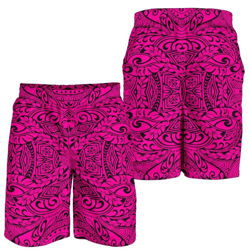 Polynesian Culture Pink Men's Short Pink - Polynesian Pride