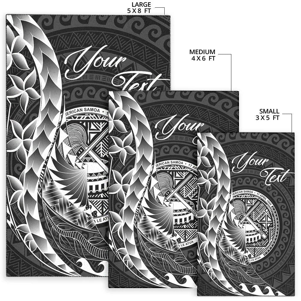 Samoa Area Rug - Custom Personalised Polynesian Pattern Style - Polynesian Pride