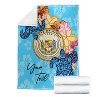 Hawaii Custom Personalised Premium Blanket - Tropical Style - Polynesian Pride