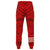 Hawaii Kanaka Map Red Kakau Joggers - Polynesian Pride