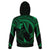 Hawaii Hoodie Polynesian Hammerhead Shark Green - Polynesian Pride