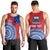 (Custom Personalised) Tuamasaga Samoa Men Tank Top Polynesian Pattern LT13 Red - Polynesian Pride