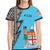 Fiji Pattern All Over T Shirt Fiji Flag Coat of Arms Polynesian Tattoo - Polynesian Pride