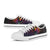 Yap State Low Top Shoes - Butterfly Polynesian Style - Polynesian Pride