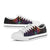 New Caledonia Low Top Shoes - Butterfly Polynesian Style - Polynesian Pride