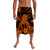 Hawaii Lavalava Polynesian Orange Octopus LT13 Orange - Polynesian Pride