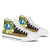 Yap State High Top Shoes - Polynesian Gold Patterns Collection - Polynesian Pride