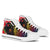 Wallis and Futuna High Top Shoes - Tropical Hippie Style - Polynesian Pride