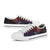 Vanuatu Low Top Shoes - Butterfly Polynesian Style - Polynesian Pride