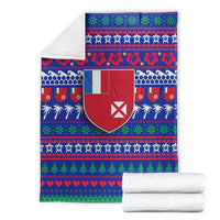 Wallis and Futuna Christmas Blanket - Ugly Christmas - LT12 - Polynesian Pride