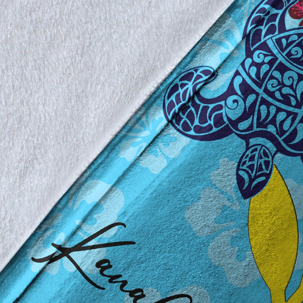 Hawaii Kanka Maoli Premium Blanket - Tropical Style - Polynesian Pride