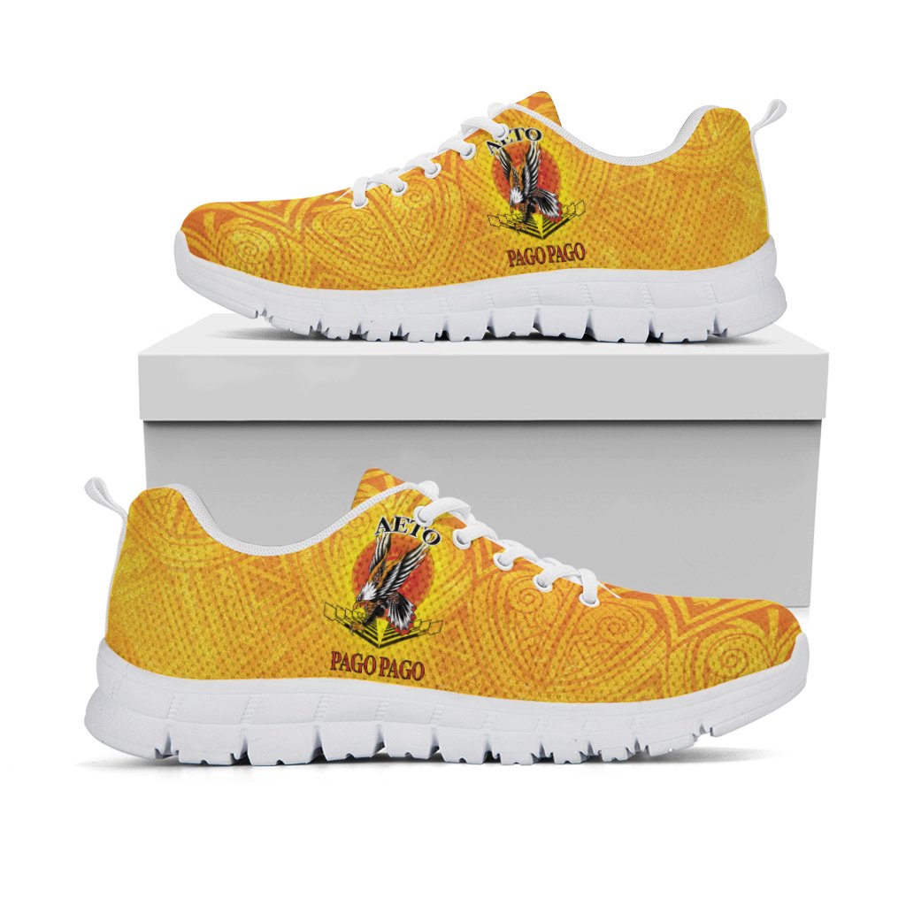 American Samoa Sneakers - Pago Pago Aeto (Ver 2) - Polynesian Pride