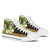 Cook Islands High Top Shoes - Polynesian Gold Patterns Collection - Polynesian Pride