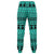 Polynesian Tattoo Tribal Turquoise Joggers - Polynesian Pride