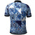 Polynesian Polo Shirt Vintage Hibiscus Fabric Pattern - Polynesian Pride