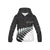 Aotearoa Hoodie Silver Fern Maori Pattern - Polynesian Pride