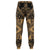 Polynesian Plumeria Mix Gold Black Joggers - Polynesian Pride