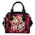 Hibiscus Polynesian Shoulder Handbag 01 One Size Black - Polynesian Pride