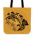 Hawaii Love Animal Polynesian Tote Bag Tote Bag One Size Yellow - Polynesian Pride