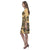 Polynesian Rhea Loose Round Neck Dress - Yellow Turtle - Polynesian Pride