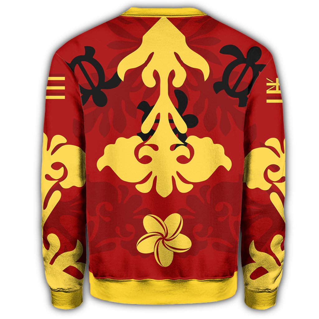 Hawaii - Hawaiian Quilt Style Sweatshirt - AH - Polynesian Pride