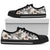 Hawaii Grey Hibiscus Low Top Shoe - Polynesian Pride