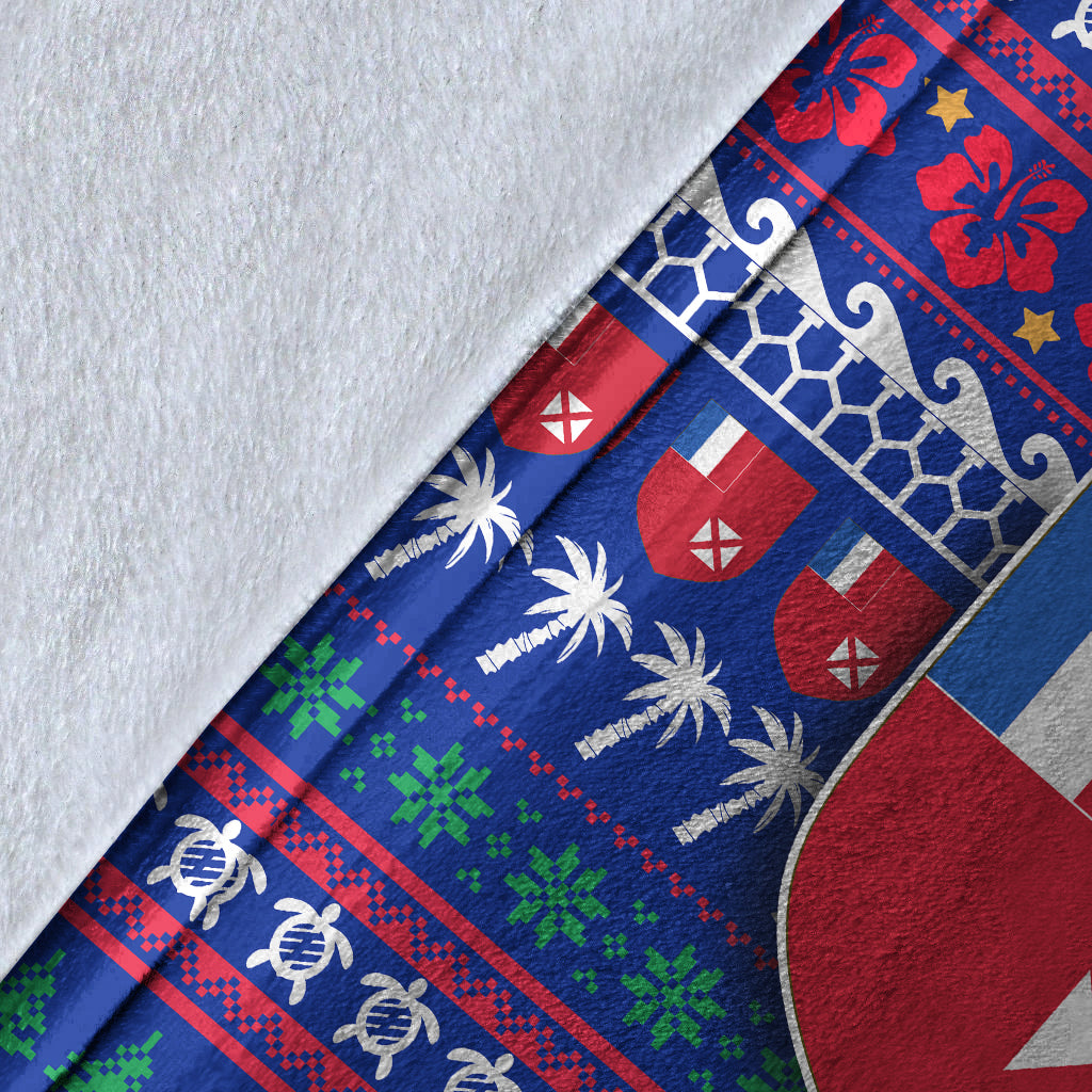 Wallis and Futuna Christmas Blanket - Ugly Christmas - LT12 - Polynesian Pride