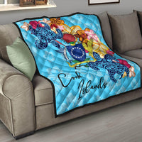 Cook Islands Premium Quilt - Tropical Style - Polynesian Pride