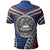 American Samoa Polo Shirt Warrior Style Polynesian Pattern - Polynesian Pride