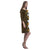 Polynesian Rhea Loose Round Neck Dress - Yellow Hibiscus - Polynesian Pride