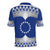 Cook Islands Polynesian Polo Shirt Kuki Airani Wave Style - Polynesian Pride