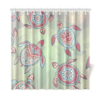Turtle Color Shower Curtain - Polynesian Pride