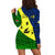 Malampa Province Hoodie Dress Vanuatu Pattern LT13 - Polynesian Pride