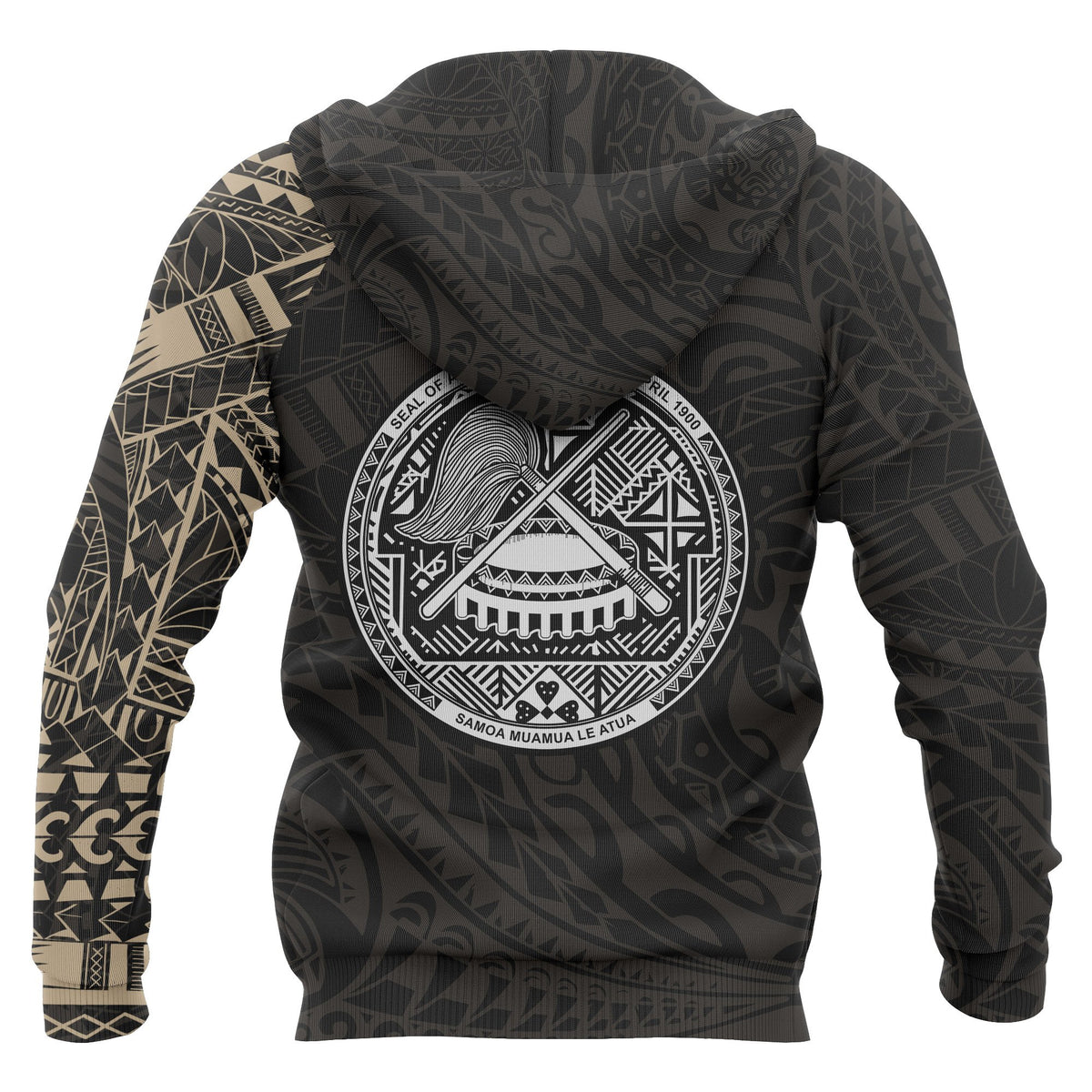 American Samoa Hoodie American Samoa Polynesian Tattoo Style - Polynesian Pride