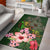 Hawaii Turtle Tropical Flower Area Rug - Deni Style - AH - Polynesian Pride