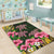 Hawaii Turtle Hibiscus Tropical Polynesian Area Rug - Floren Style - AH - Polynesian Pride