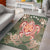 Hawaii Turtle Hibiscus Plumeria Area Rug - Jessi Style - AH - Polynesian Pride